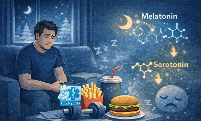 علل بی خوابی در زمستان